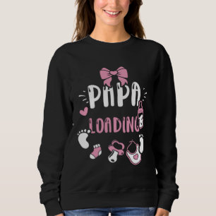 Sudadera Papa Papa Cargando Frases de Bebé Niña