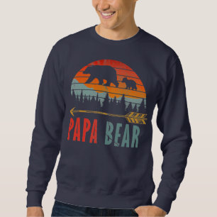 Sudadera Papá, papá, papá, viejo, viejo padre 