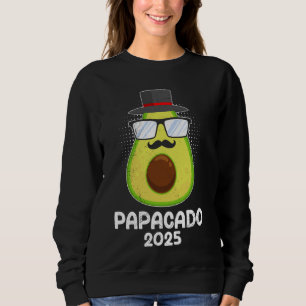 Sudadera Papá PAPACADO 2025 Padre futuro Funny A