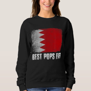 Sudadera Papá patriota de la bandera de Bahréin