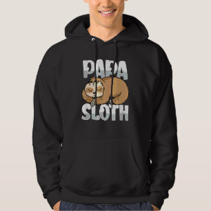 Sudadera Papa Perezoso Perezosos Papá Día del Padre Lindo
