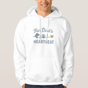 Sudadera Papá perro, el latido del corazón de papá de piel