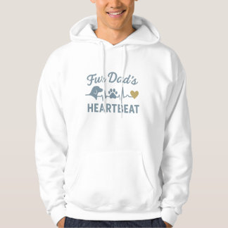 Sudadera Papá perro, el latido del corazón de papá de piel