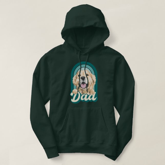 Sudadera Papá perro, perros de amor, amar a mis mascotas (Diseño del anverso)