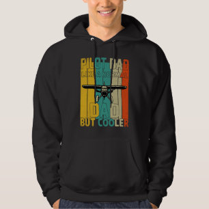Sudadera Papá Piloto Como Un Papá Normal Pero Más Genial  A