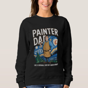 Sudadera Papá pintor - Pintor divertido arte artista creati