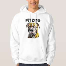 Sudadera Papá Pit Bull | Amantes de los Perros 