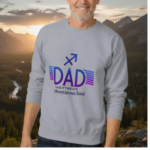 Sudadera Papá Sagitario - divertido