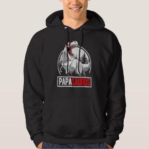 Sudadera Papa Saurus Men Papa Saurus Rex Birday Party Dad