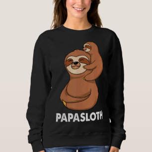 Sudadera Papa Sloth Lazy escribe sobre el Día del Padre Ani