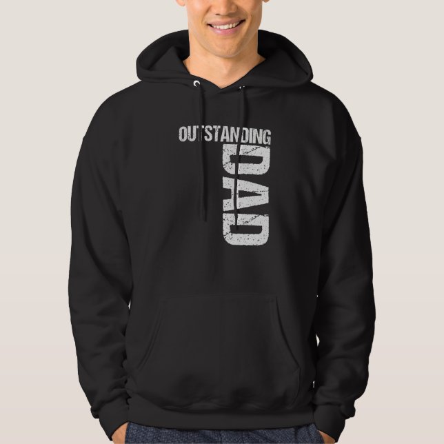 Sudadera Papá sobresaliente (Anverso)