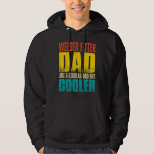 Sudadera Papá soldador ajustador de hombres   como un papá 