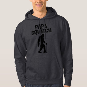 Sudadera Papa Squatch Funny Bigfoot - Regalo del Día del Pa