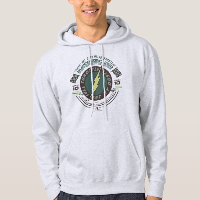Sudadera Papá Supersónico - Deportes motorizados en la ciud (Anverso)