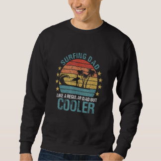 Sudadera Papá surfista surfeando