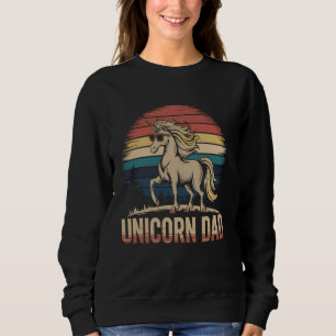 Sudadera Papá Unicornio Día del Padre Regalo Divertido para
