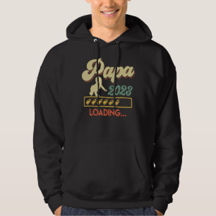 Sudadera Papá Vintage masculino cargando al esperado padre