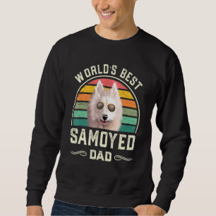 Sudadera Papá virgen mejor perro del mundo del hombre