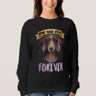 Sudadera Papá Y El Perro Dachshund Sweat