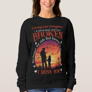Sudadera Papá y la hija un bono que no se puede romper no