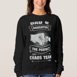 Sudadera Papá y la hija vintage, la perfecta fiesta del equ