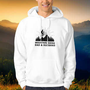 Sudadera Papá y marido de la bicicleta de montaña