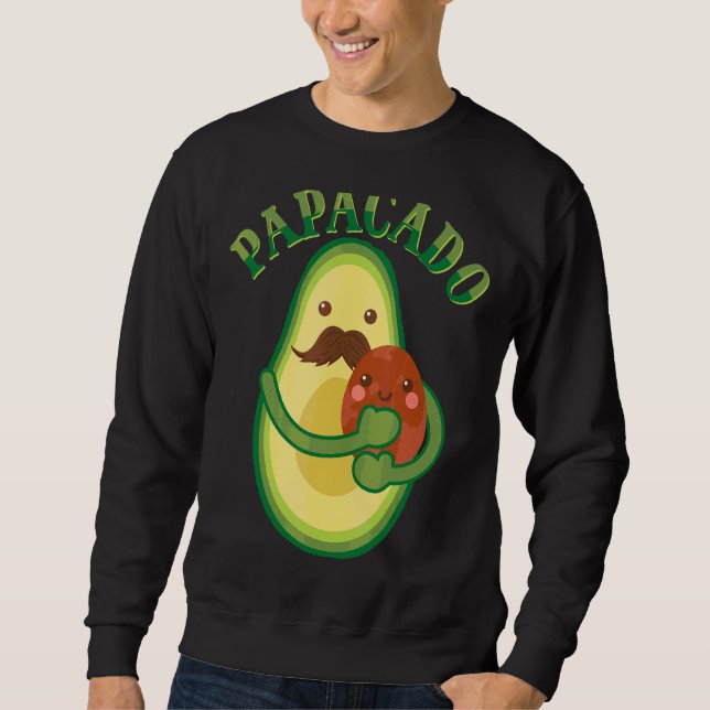 Sudadera Papacado Vegan Dad (Anverso)