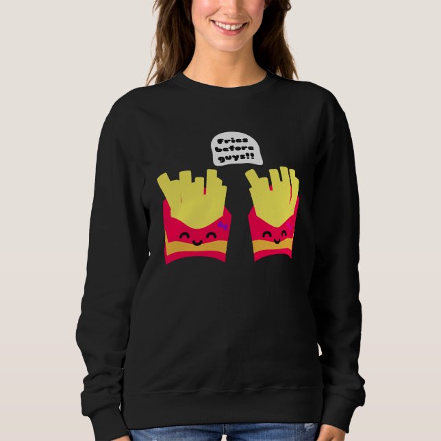 Sudadera Papas Antes que Chicos! (Anverso)