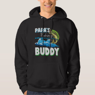Sudadera Papas Pescador Padre Y Niños Anglófilos Hobby