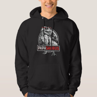 Sudadera Papasaurus Rex Dinosaur Papa Saurus Fami del Padre