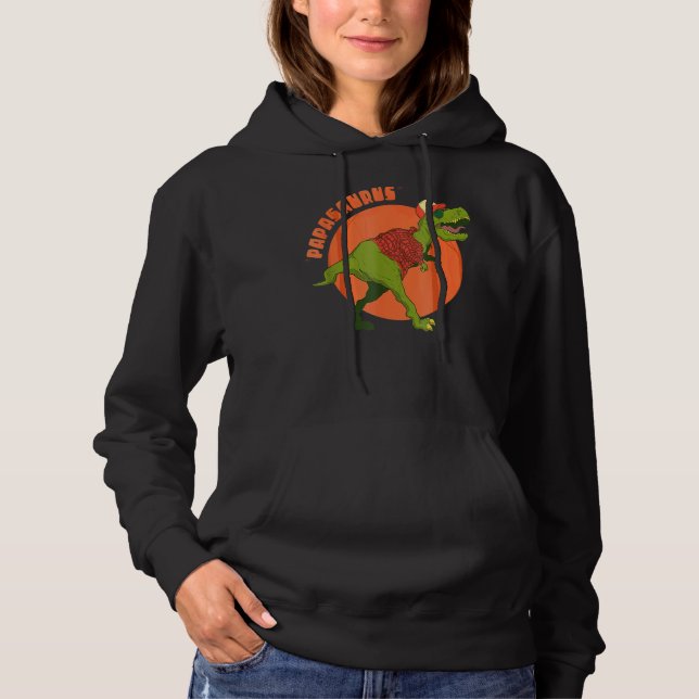 Sudadera Papasaurus Tee T rex Papa Saurus Dinosaur Abuelo (Anverso)