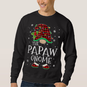 Sudadera Papaw Gnome Red Plaid Matando Navidades De Familia
