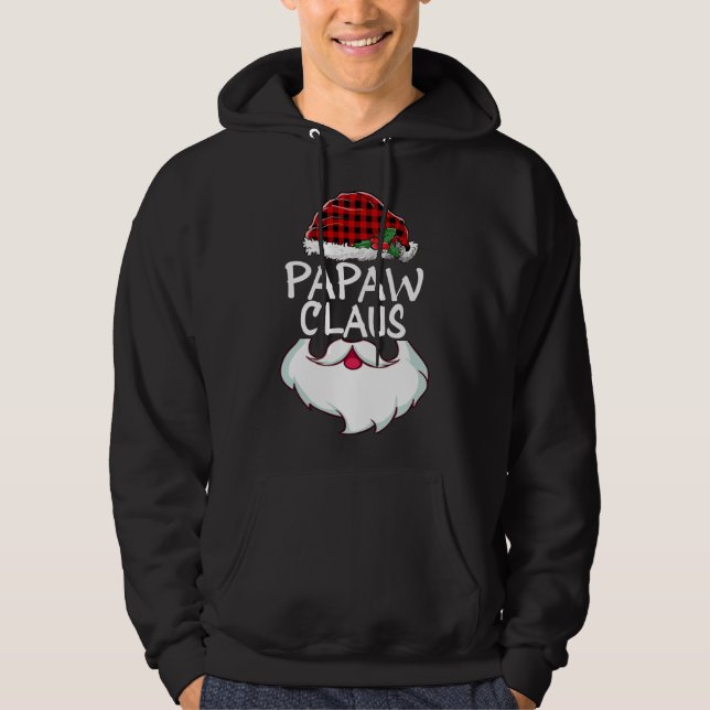Sudadera Papaw Santa Claus Navidades de familia rojizos y g (Anverso)