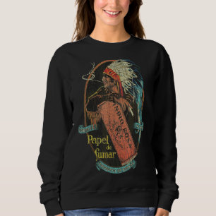 Sudadera Papel De Fumar Indio Rosa 1929