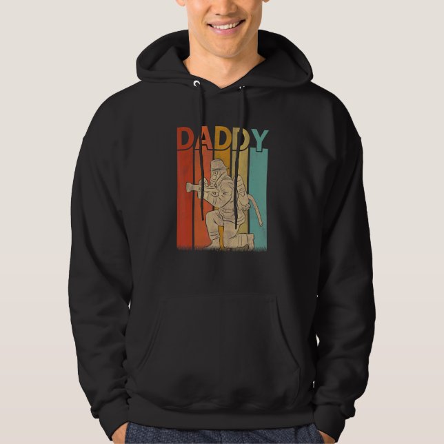 Sudadera Papel gráfico estilo retro para bomberos estilo vi (Anverso)