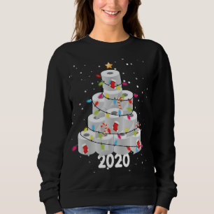 Sudadera Papel higiénico Árbol de Navidad Familia de Navida