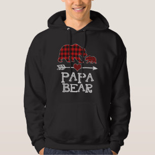 Sudadera Papel rojo vestido con un cachorro que coincide co
