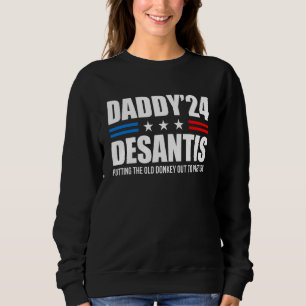 Sudadera Papi 24 Desantis Poniendo Al Viejo Burro En El Pas