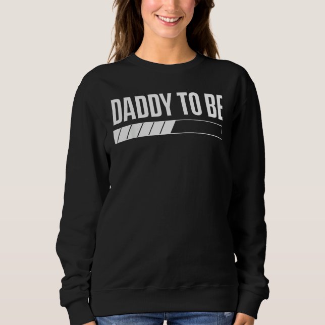 Sudadera Papi a promover el embarazo de papá padre (Anverso)