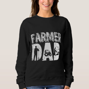 Sudadera Papi agricultor Tractor padre padre padre padre pa