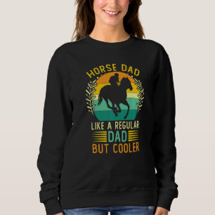 Sudadera Papi de caballos retro vintage