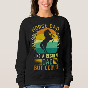Sudadera Papi de caballos retro vintage