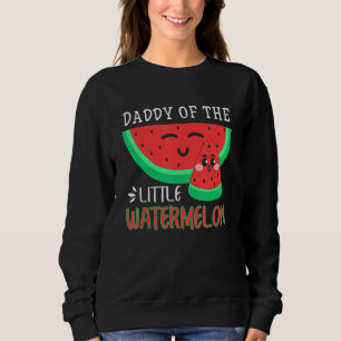 Sudadera Papi De La Pequeña Melón Melón De La Familia Match