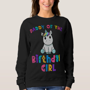 Sudadera Papi de la princesa de cumpleaños Chica Dabbing Un