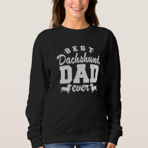 Sudadera Papi de perro de Wiener Doxie Abuelo mejor papá de