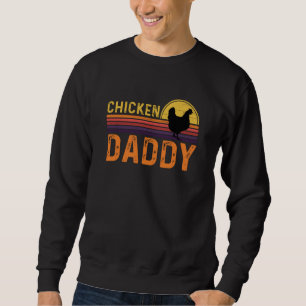 Sudadera Papi de pollo, granjeros divertidos