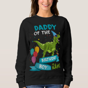 Sudadera Papi del niño cumpleaños RAWR T-Rex