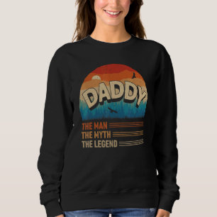 Sudadera Papi El Hombre El Mito De La Leyenda Hombres Retro