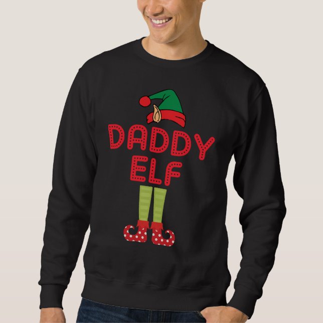 Sudadera Papi Elf Navidades feos (Anverso)