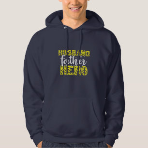 Sudadera Papi Gift Husband Padre Hero